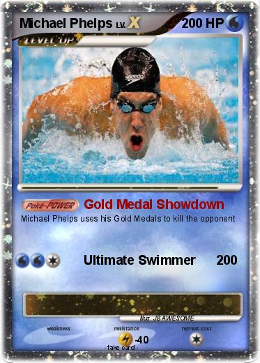 Pokemon Michael Phelps