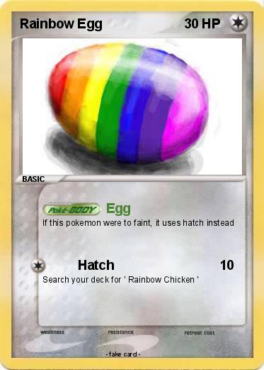 Pokemon Rainbow Egg