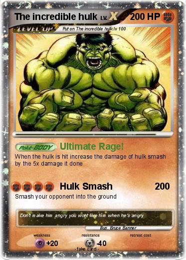 Pokemon The incredible hulk