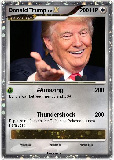 Pokemon Donald Trump