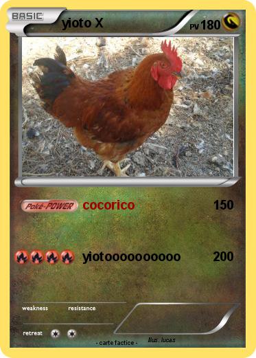 Pokemon yioto X