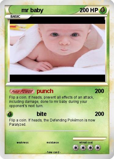 Pokemon mr baby