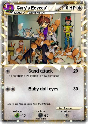 Pokemon Gary's Eevees'