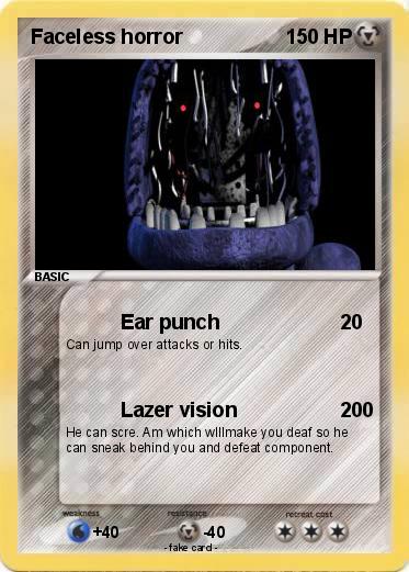 Pokemon Faceless horror