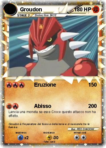 Pokemon Groudon