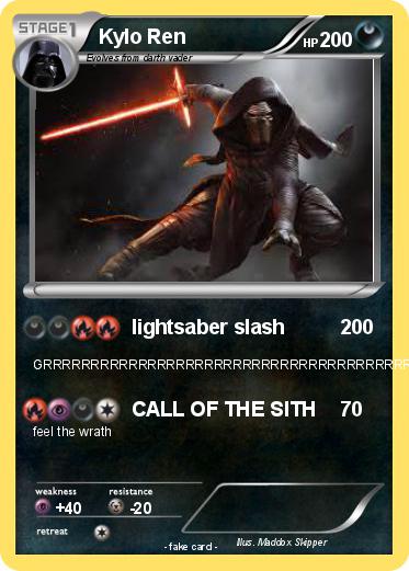 Pokemon Kylo Ren