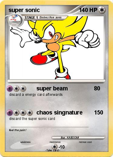 Pokemon super sonic
