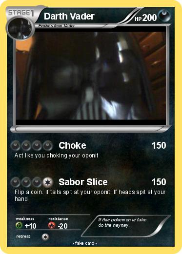 Pokemon Darth Vader