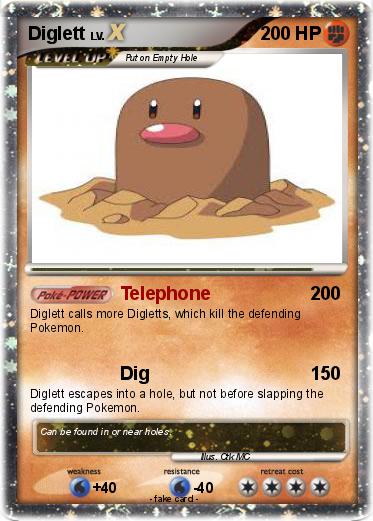 Pokemon Diglett
