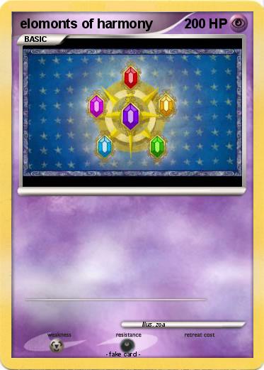 Pokemon elomonts of harmony