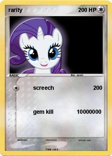 Pokemon rarity