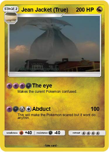 Pokemon Jean Jacket (True)