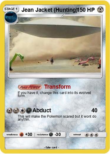 Pokemon Jean Jacket (Hunting)