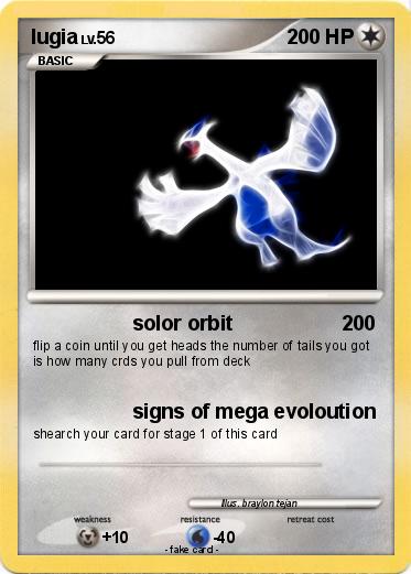 Pokemon lugia