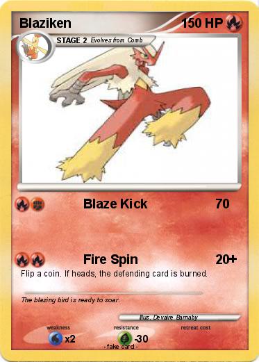 Pokemon Blaziken