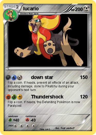 Pokemon lucario