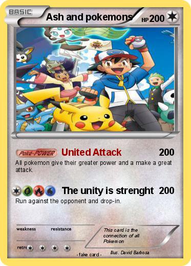 Pokemon Ash and pokemons