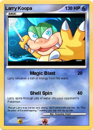 Pokemon Larry Koopa