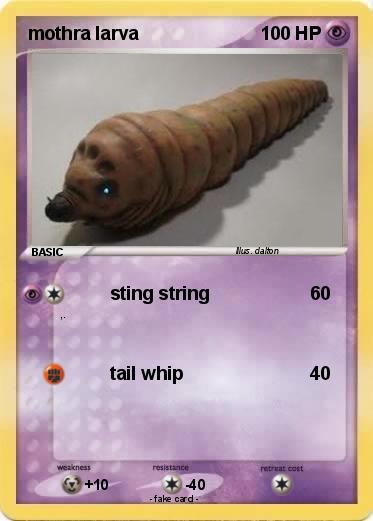 Pokemon mothra larva