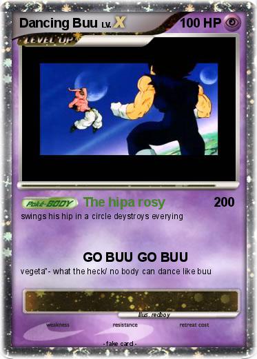 Pokemon Dancing Buu