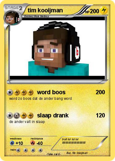 Pokemon tim kooijman