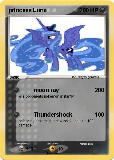 Pokemon princess Luna