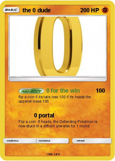 Pokemon the 0 dude