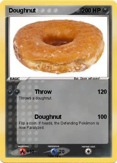 Pokemon Doughnut
