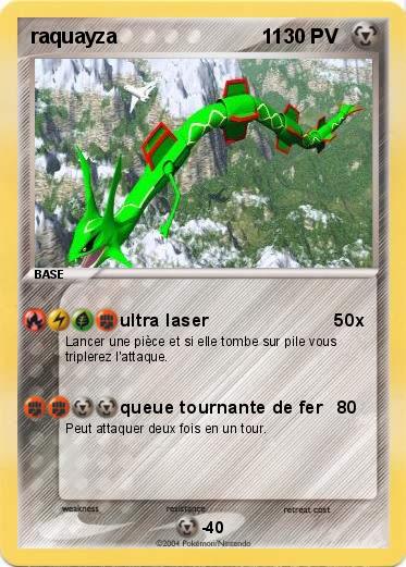 Pokemon raquayza                          11