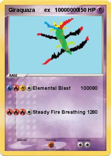 Pokemon Giraquaza      ex   10000000