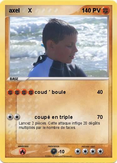 Pokemon axel     X