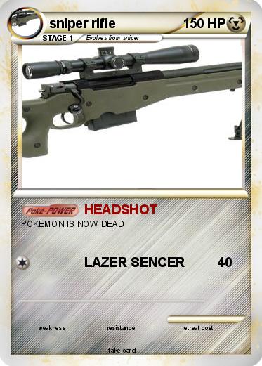 Pokemon sniper rifle