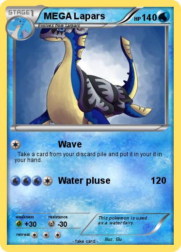 Pokemon MEGA Lapars