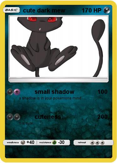 Pokemon cute dark mew