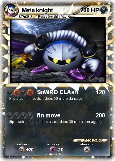 Pokemon Meta knight