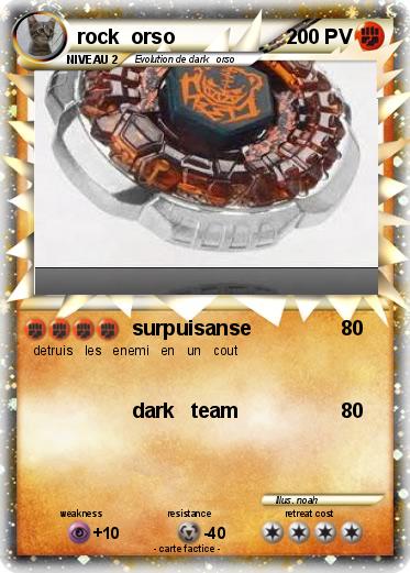 Pokemon rock  orso