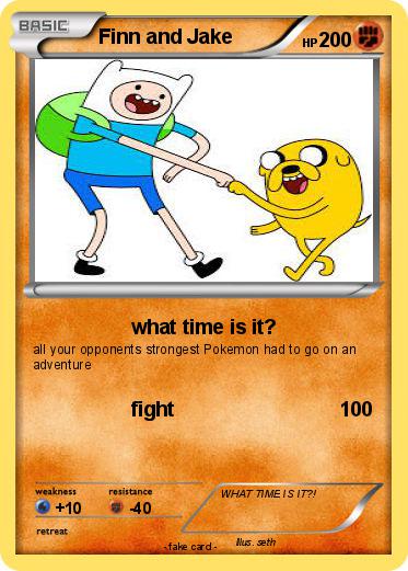 Pokemon Finn and Jake
