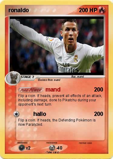 Pokemon ronaldo
