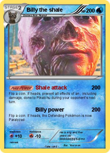 Pokemon Billy the shale