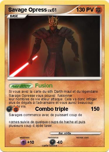 Pokemon Savage Opress