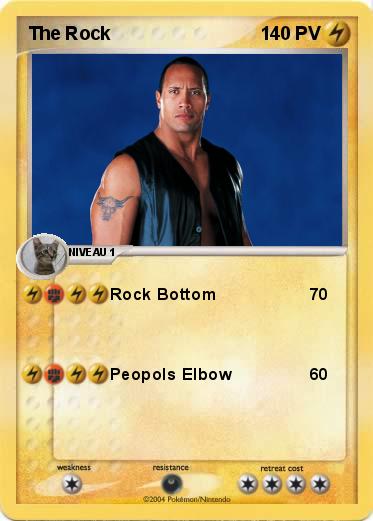 Pokemon The Rock