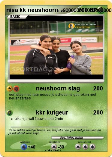 Pokemon nisa kk neushoorn