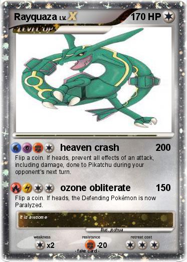 Pokemon Rayquaza