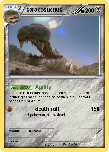 Pokemon saracosuchus