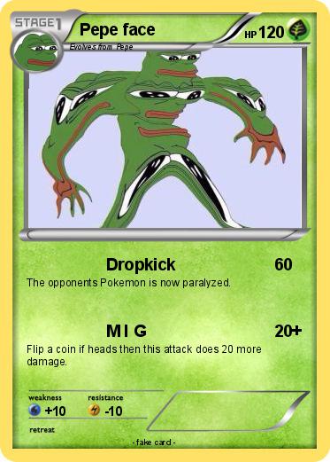 Pokemon Pepe face