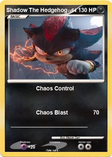 Pokemon Shadow The Hedgehog