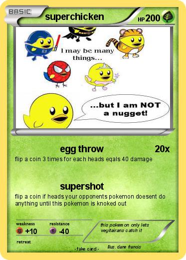 Pokemon superchicken