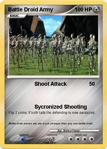 Pokemon Battle Droid Army