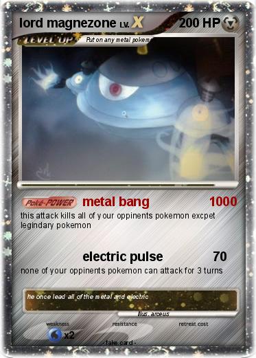Pokemon lord magnezone