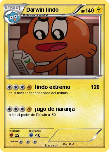 Pokemon Darwin lindo